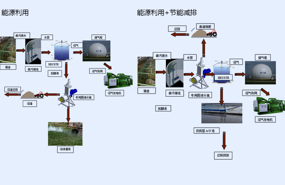 畜禽養殖廢水(shuǐ)及沼氣利用